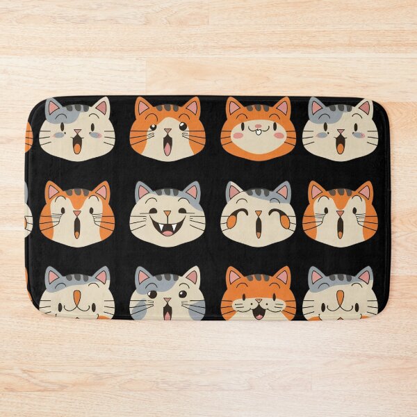 Item preview, Assorted Cat Faces designed and sold by NNisu.