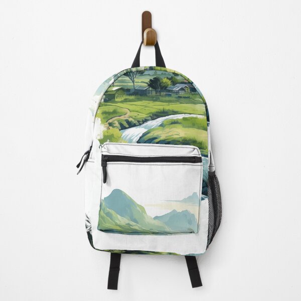 Item preview,  "Tranquil Vietnamese Countryside: Traditional Brushstroke Art " designed and sold by Huycao211.