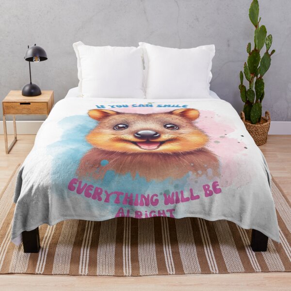 Item preview, Smiling Quokka and Rainbow designed and sold by Psycheclothing.