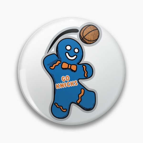Item preview, Hombre de jengibre de los Knicks de Nueva York designed and sold by John Abernathy.