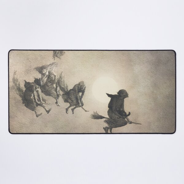 Aperçu de l'œuvre William Holbrook Beard La chevauchée de la sorcière créée et vendue par TeeARTHY.