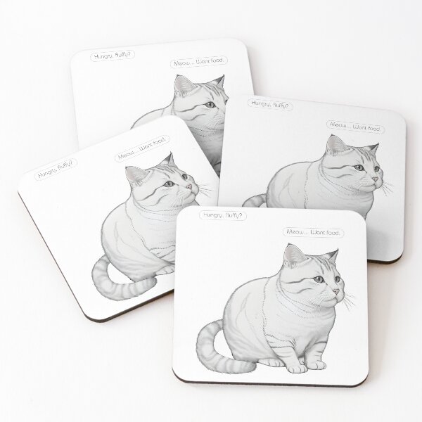 Item preview, Meow Want Food designed and sold by nongengz.