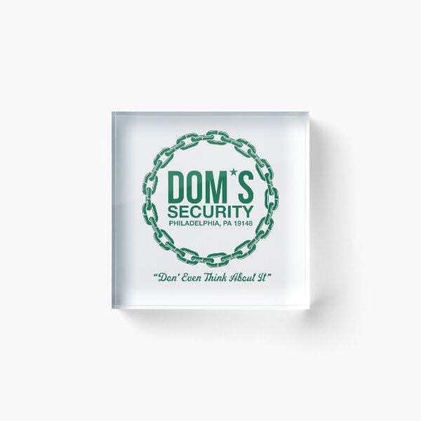 Item preview, Dom's Security - Don' Even Think About It (Green) designed and sold by damgoodgame.