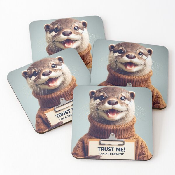 Item preview, Otter Euphoria: The Ripple Effect of Therapeutic Tails designed and sold by SmileCatalysts.