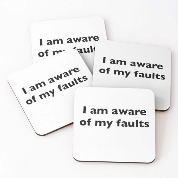 Item preview, Aware of my faults  designed and sold by bdoraz.
