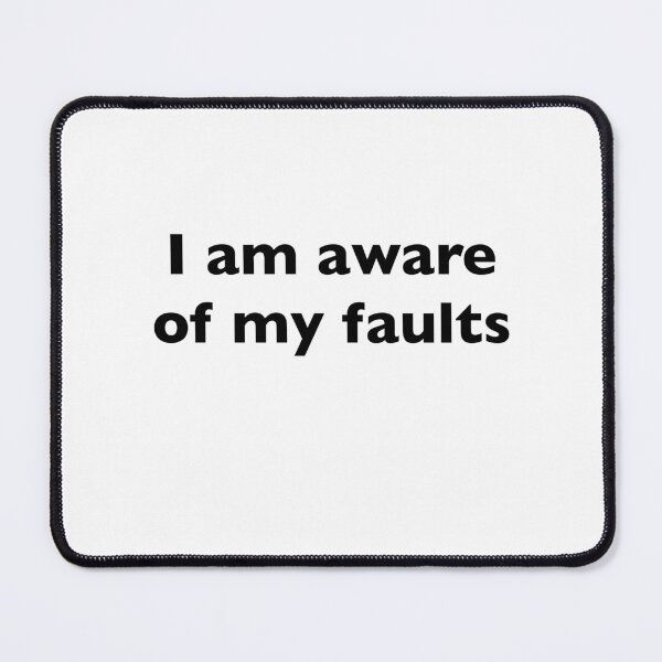 Item preview, Aware of my faults designed and sold by bdoraz.