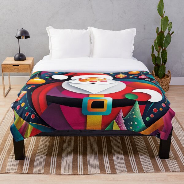 Artikelvorschau, Jolly Santa on Christmas Eve 3 entworfen und verkauft von SassySueDesigns.