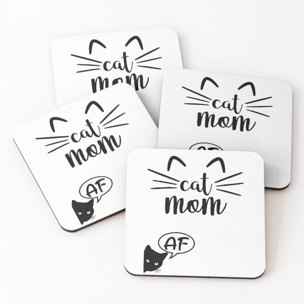Item preview, Cat Mom AF designed and sold by FTS-Studio.