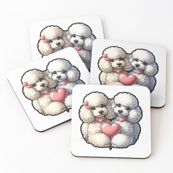 Item preview, Valentine  Poodle designed and sold by Truck Stop One.