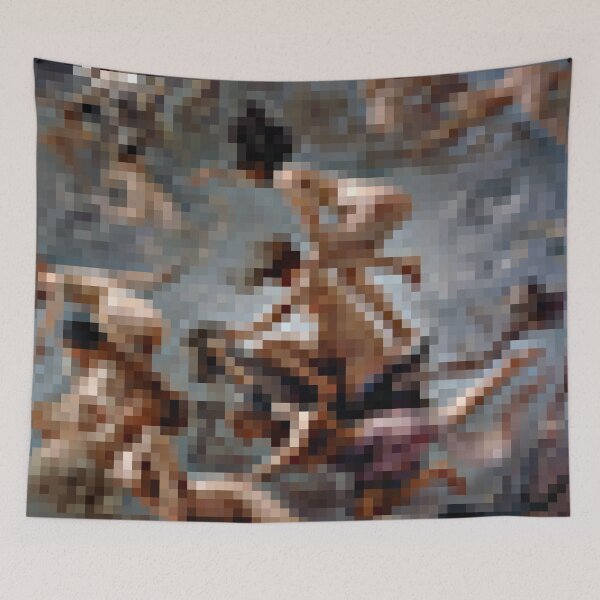 Item preview, Minecraft Painting Witches on the Sabbath designed and sold by Saikishop.