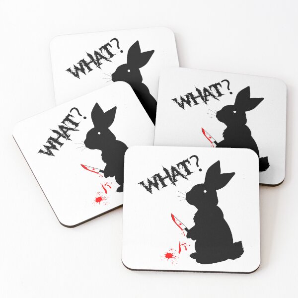 Item preview, BAD KILLER BUNNY WITH KNIFE designed and sold by Lovesicker.