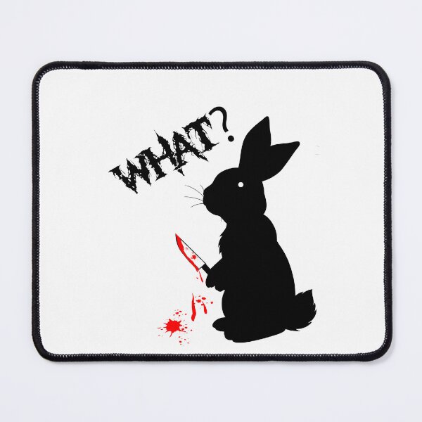 Item preview, BAD KILLER BUNNY WITH KNIFE designed and sold by Lovesicker.