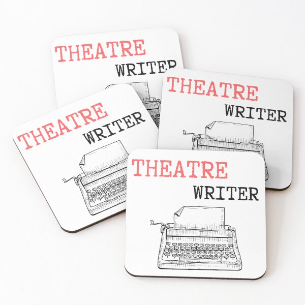Item preview, theater writer designed and sold by BohemianLetters.
