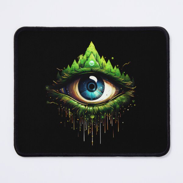 Item preview, Third Eye, Vision, Abstract, Trance, Mysticism, Colorful, Experimentation, Psychedelic Art designed and sold by psytrancedesign.