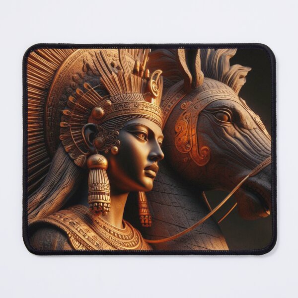 Item preview, Sun Queen and Horse Statue designed and sold by hessel1.