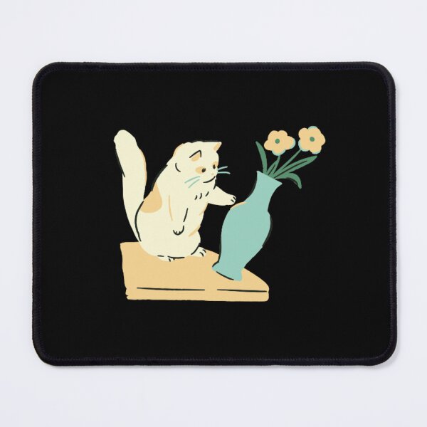 Item preview, Very cool design The cat and fiowers designed and sold by godahassan.
