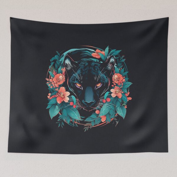 Item preview, Botanical Panther designed and sold by CleverboyDsgns.