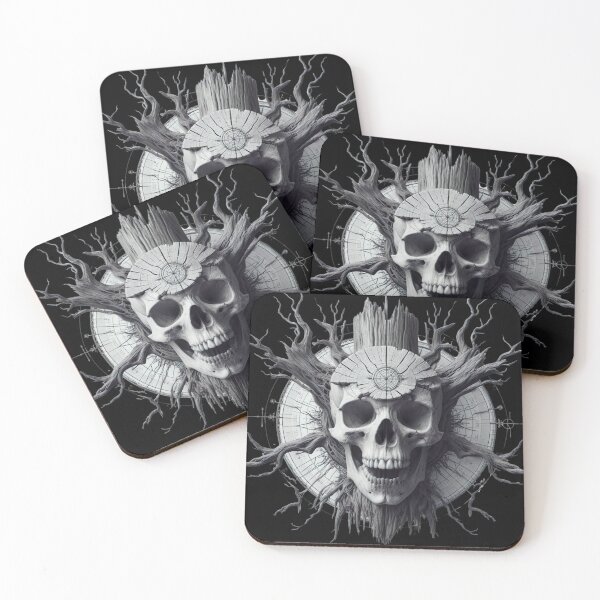 Item preview, WOOD AND SKULL designed and sold by CASSINI-1997.
