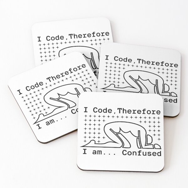 Item preview, I code therefore I confused designed and sold by Yeaha.