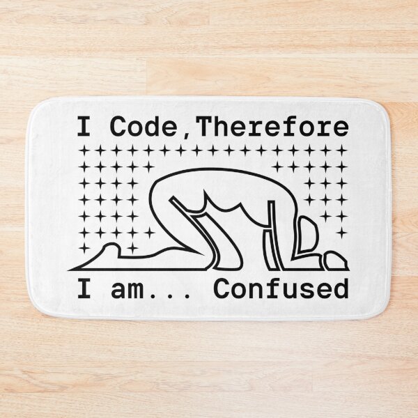 Item preview, I code therefore I confused designed and sold by Yeaha.