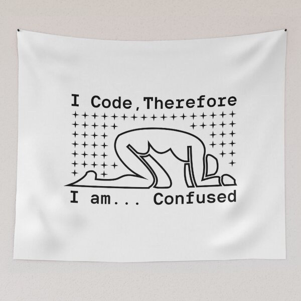 Item preview, I code therefore I confused designed and sold by Yeaha.