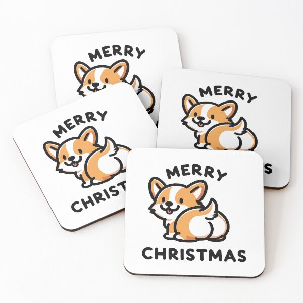 Item preview, Corgi Claus's Cheeky Greeting designed and sold by EpicPaws.