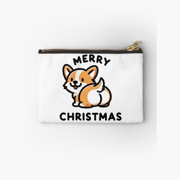 Artikelvorschau, Der freche Gruß des Corgi Claus entworfen und verkauft von EpicPaws.