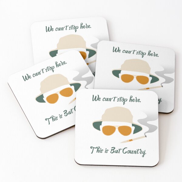 Item preview, Fear and Loathing "Bat Country" designed and sold by SociallyRemoved.