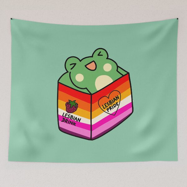 Item preview, Lesbian frog designed and sold by Quacktails.