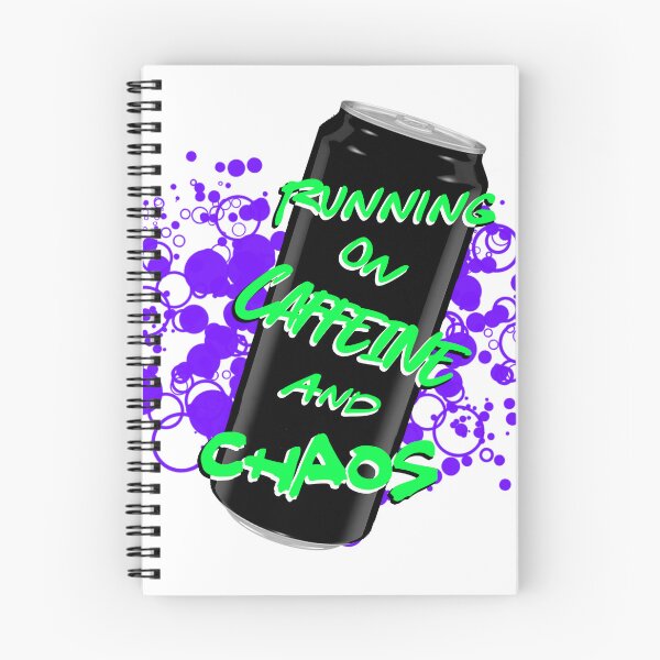 Item preview, Running On Caffeine And Chaos designed and sold by WilliamsBB.
