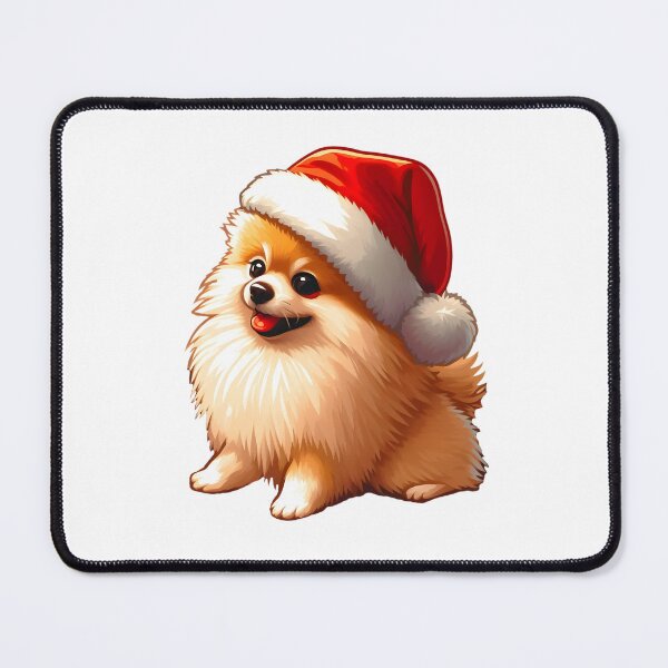 Item preview, Pomeranian Joy: Christmas Hat Elation designed and sold by EpicPaws.