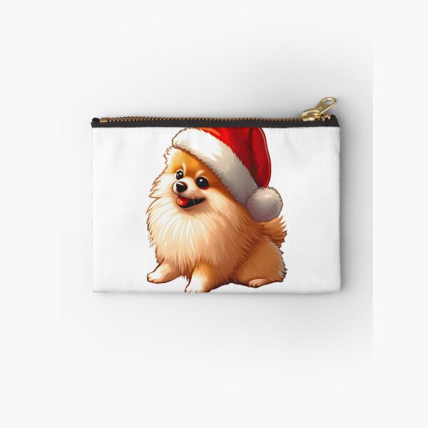 Item preview, Pomeranian Joy: Christmas Hat Elation designed and sold by EpicPaws.