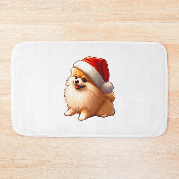 Item preview, Pomeranian Joy: Christmas Hat Elation designed and sold by EpicPaws.