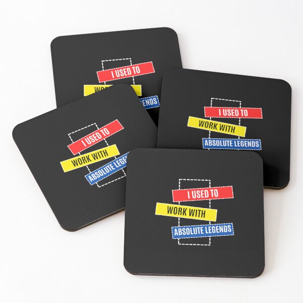 Item preview, I Used To Work With Absolute Legends designed and sold by OnTheTrend.