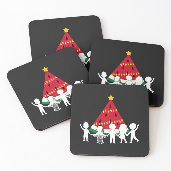 Item preview, watermelon Christmas - Christmas tree - palestine watermelon  designed and sold by SaraDarwish.