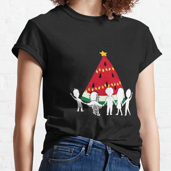 Item preview, watermelon Christmas - Christmas tree - palestine watermelon  designed and sold by SaraDarwish.