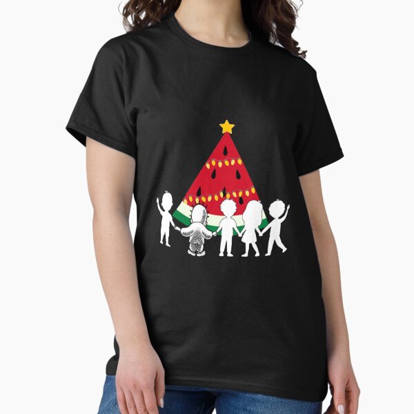 Item preview, watermelon Christmas - Christmas tree - palestine watermelon  designed and sold by SaraDarwish.