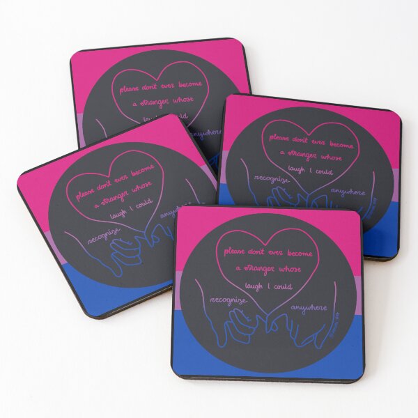 Item preview, new years day, please dont ever become a stranger whose laugh I could recognize anywhere, taylor swift lyric, bi colours designed and sold by rosecolashop.