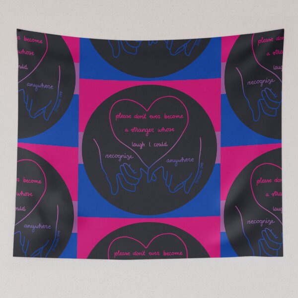 Item preview, new years day, please dont ever become a stranger whose laugh I could recognize anywhere, taylor swift lyric, bi colours designed and sold by rosecolashop.