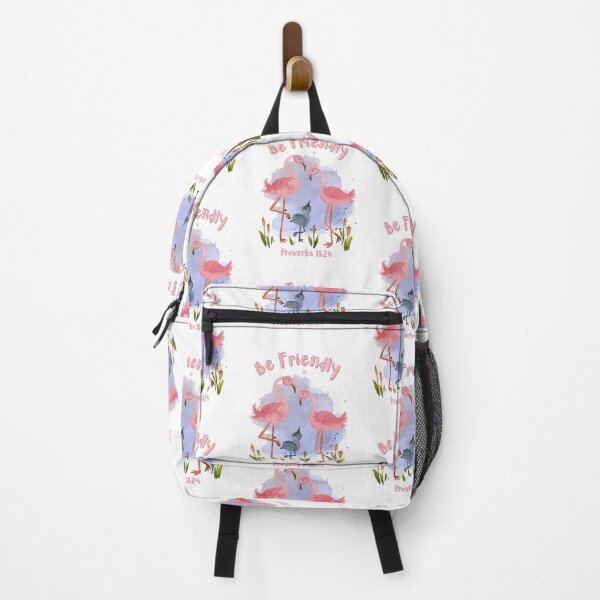 Item preview, Be Friendly Flamingos designed and sold by RhondaCGoins.