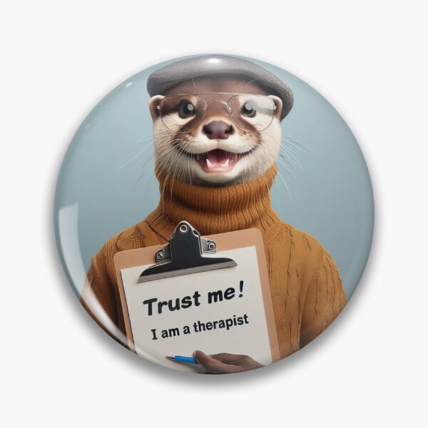 Item preview, Paw-some Otter Therapy: Dive In Now! designed and sold by SmileCatalysts.
