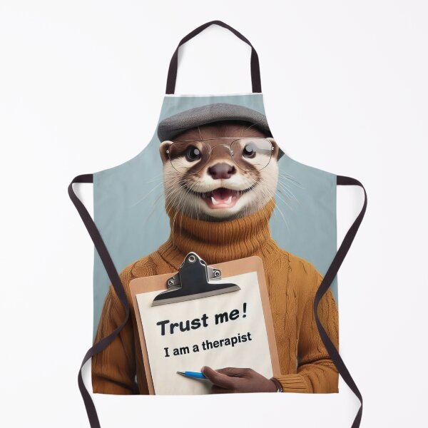 Item preview, Paw-some Otter Therapy: Dive In Now! designed and sold by SmileCatalysts.