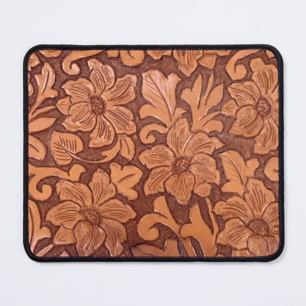 Item preview, Tooled Leather Flowers designed and sold by Tree45.