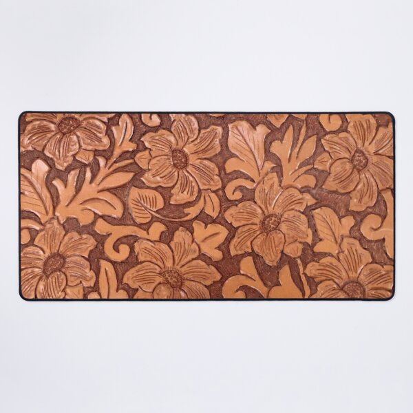 Item preview, Tooled Leather Flowers designed and sold by Tree45.