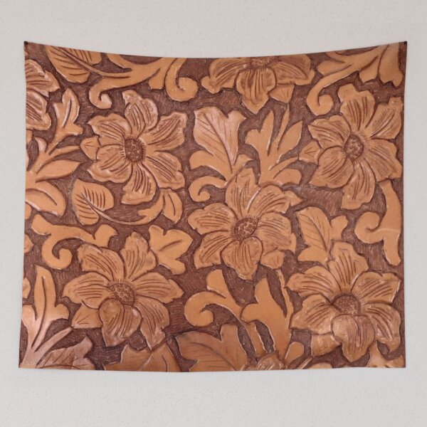 Item preview, Tooled Leather Flowers designed and sold by Tree45.