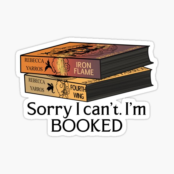 Doodles by Rebekah - Sorry, I'm Booked (Harry Potter) Sticker