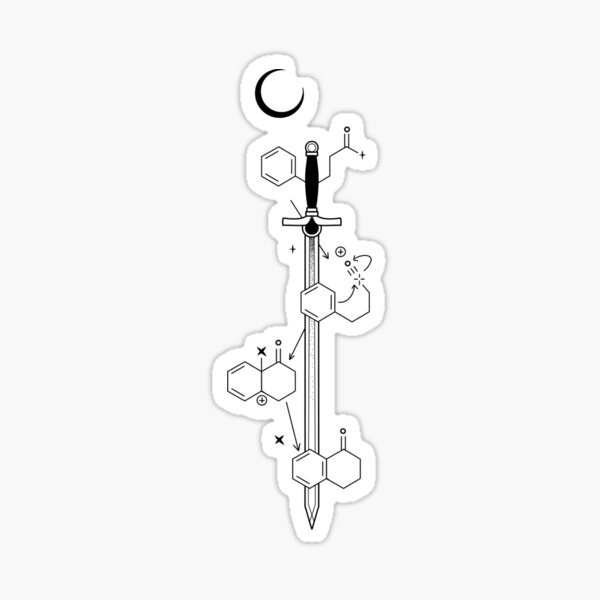 Item preview, Subject swords - chemistry designed and sold by FineHades.