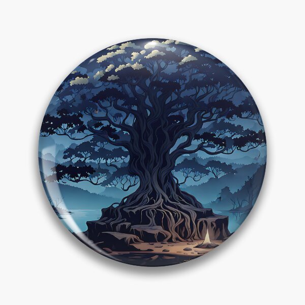 Item preview, Banyan Tree Landscape Art designed and sold by MotleyPlay.