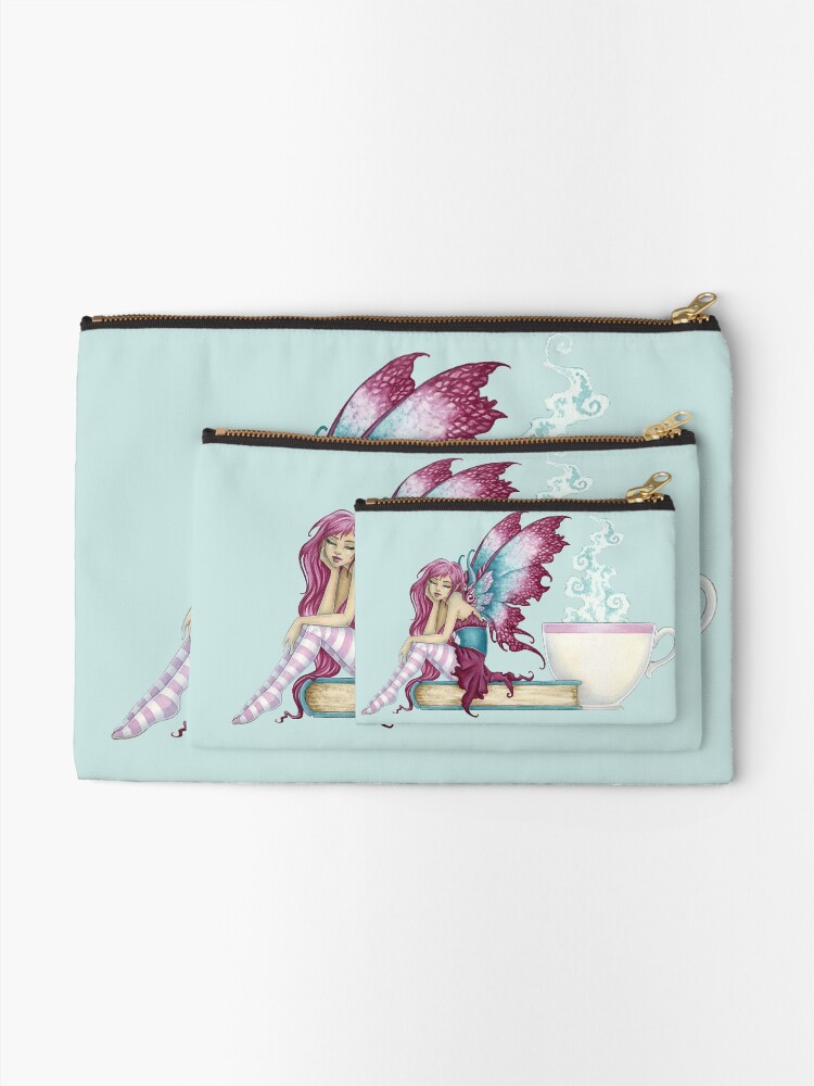 Alternate view of Sunday Morning Fairy Zipper Pouch