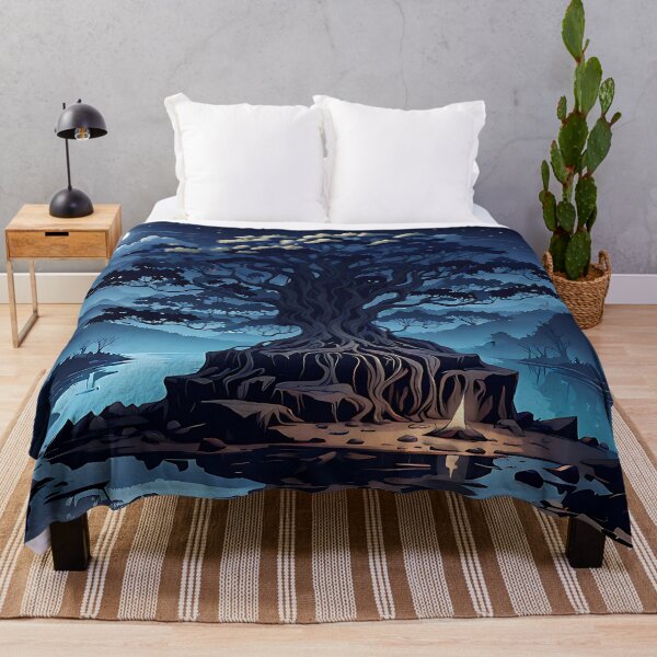 Item preview, Banyan Tree Landscape Art designed and sold by MotleyPlay.